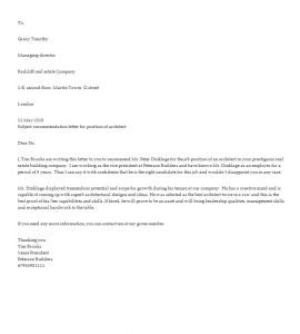 19+ Recommendation Letter Template Example for Functional Use ...