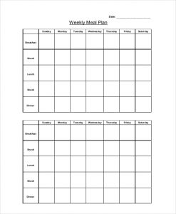 12+ Weekly Planner Template Functions | Template Business PSD, Excel ...