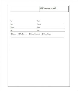 11+ How to Fill the Fax Cover Sheet Sample Template Online | Template ...