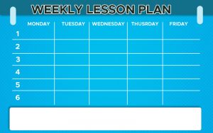 10+ Weekly Lesson Plan Free PSD Template | Template Business PSD, Excel ...