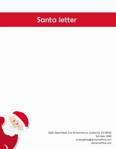 10+ Santa Letter template free psd | Template Business PSD, Excel, Word ...