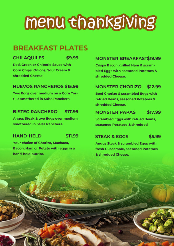 10+ Thanksgiving Menu free template in PSD | Template Business PSD ...