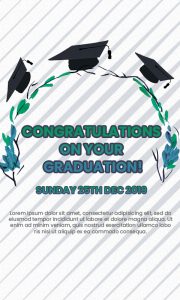 10+ Graduation Card Template Example PSD Design | Template Business PSD ...