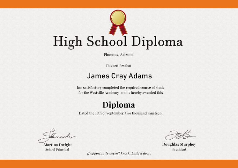 10+ High School Diploma template free psd | Template Business PSD ...