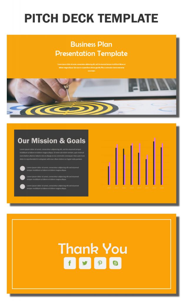 10+ Pitch Deck free psd template | Template Business PSD, Excel, Word, PDF