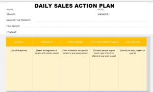 10+ 90 Day Action Plan Template | Template Business PSD, Excel, Word, PDF