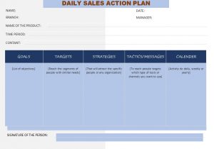 10+ 90 Day Action Plan Template | Template Business PSD, Excel, Word, PDF
