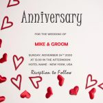 10+ Anniversary card template free psd | Template Business PSD, Excel ...