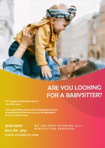 10+ Babysitting flyer example psd design | Template Business PSD, Excel ...