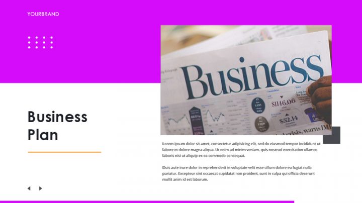 6+ business presentation psd template free | Template Business PSD ...