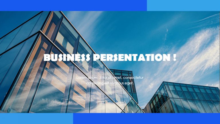 6+ business presentation psd template free | Template Business PSD ...