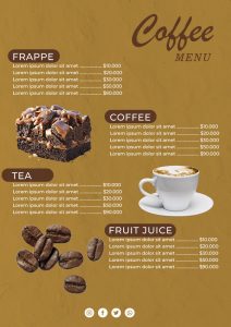 10+ Coffee Menu psd template free | Template Business PSD, Excel, Word, PDF