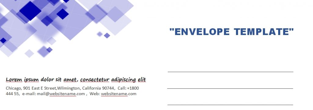10+ Envelope Template Word | Template Business PSD, Excel, Word, PDF