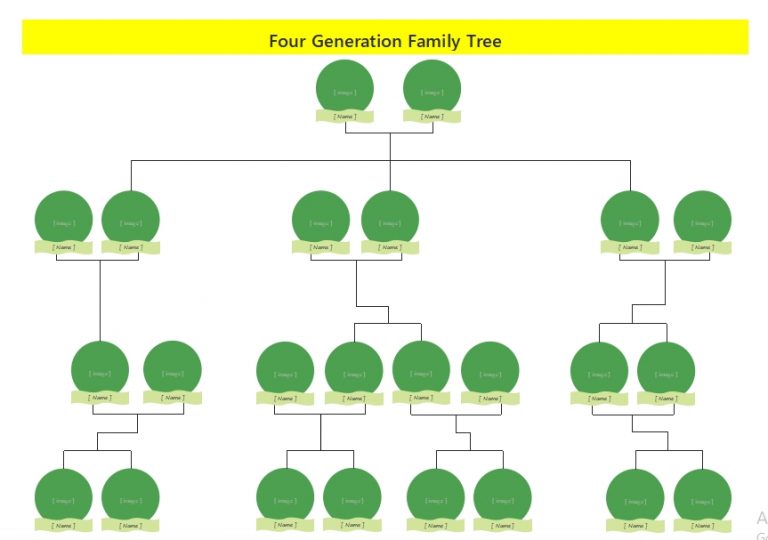 10 Generation Family Tree Template Excel