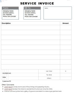 10+ Graphic design invoice template | Template Business PSD, Excel ...