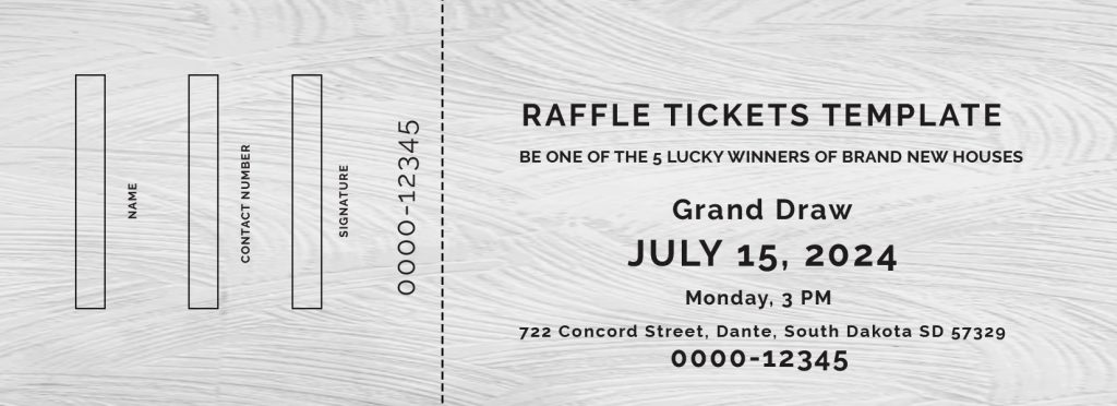 10+ 50 50 Raffle Tickets template free psd | Template Business PSD ...