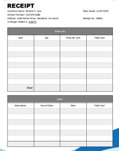 10+ Receipt Template | Template Business PSD, Excel, Word, PDF