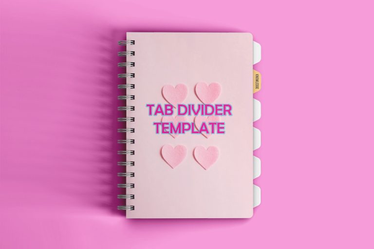 10+ 5-Tab Divider psd template free | Template Business PSD, Excel ...