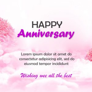 10+ Anniversary Card psd template free | Template Business PSD, Excel ...
