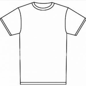 4+ Blank T-Shirt Template | Template Business PSD, Excel, Word, PDF