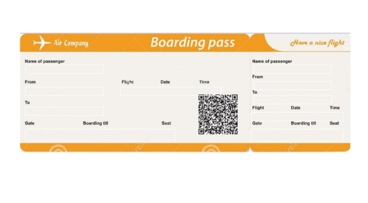 5+ Boarding Pass Template | Template Business PSD, Excel, Word, PDF