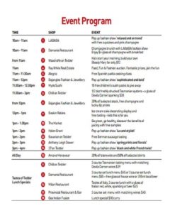 10+ Event Program Template | Template Business PSD, Excel, Word, PDF