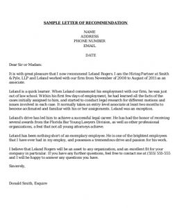 5+ Letter of Recommendation | Template Business PSD, Excel, Word, PDF