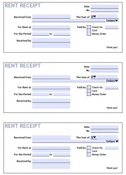 5+ Rent Receipt Templates | Template Business PSD, Excel, Word, PDF