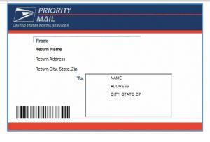 5+ Amazon Shipping Label Template | Template Business PSD, Excel, Word, PDF