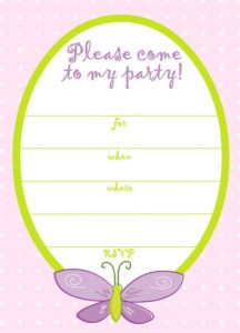 4+ Birthday Party Invitation Template | Template Business PSD, Excel ...