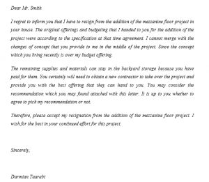 A Quick Guide to Write Independent Contractor Resignation Letter ...