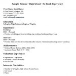 10 Teenage Resume Template Template - Sample Teenage Resume 150x150 