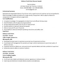 8+ Sample Truck Driver Resumes | Template Business PSD, Excel, Word, PDF