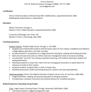 4 Impressive Bilingual Resume - Bilingual Teacher Resume 297x300 