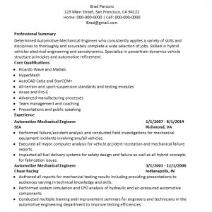 10+ Engineering Resume Template Word | Template Business PSD, Excel ...